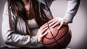 Basketball women ball, Intense competition, Team support, Women's sports HD wallpaper