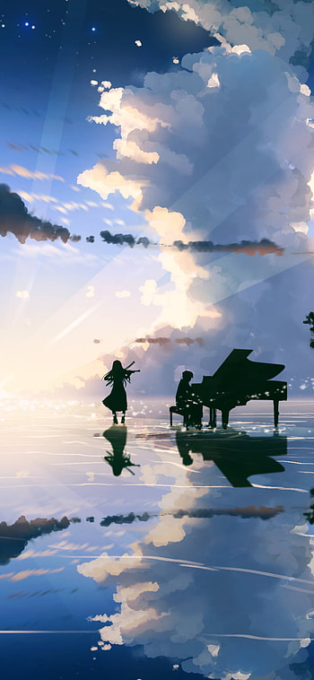 Kaori Miyazono, Kousei Arima, Anime, Your Lie in April HD phone wallpaper