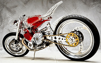 Custom Cafe Racer HD wallpaper