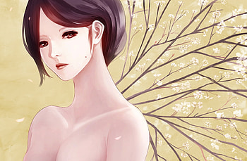 Girl, mochio, anime, manga HD wallpaper