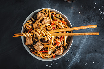 Noodle, Noodles, spicy, food, vegetables HD wallpaper