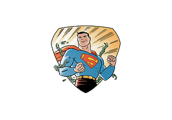 Superman Comic Power, Comic, Superman HD wallpaper