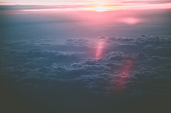 Clouds During Sunset , clouds, sunset, nature HD wallpaper
