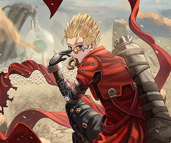 Vash the Stampede, Vash the Stampede, Anime, Trigun HD wallpaper