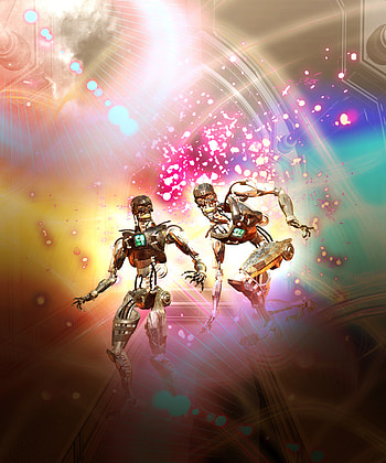 Art, Robots, Futurism, Cyborgs HD phone wallpaper