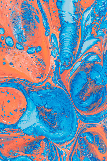 Abstract, Divorces, Texture, Paint, Mixing HD phone wallpaper