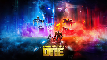 Transformers One - : Neon Battlefield, Transformers One HD wallpaper