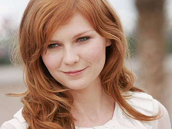 Kirsten Dunst, Face, Redhead HD wallpaper