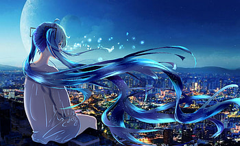 anime girl, Anime, girl, city, anime girl, anime city HD wallpaper