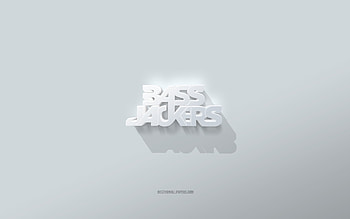 Bassjackers logo, white background, Bassjackers 3d logo, 3d art, Bassjackers, 3d Bassjackers emblem HD wallpaper