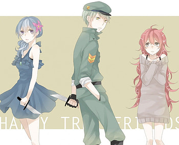 ANIME-.NET_-_101309-1024x819-happy tree friends-flippy-flaky-petunia-kiri %28pixiv939956%29-girl, kawaii, htf, anime htf, anime HD wallpaper