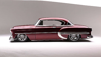 1953-Chevy-Belair-Coupe-Supercharged-Ls3, Custom, Bowtie, 1953, Gm HD wallpaper