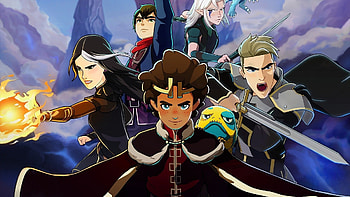 The Dragon Prince, Fantasy adventure, Magical realm, Stunning HD wallpaper