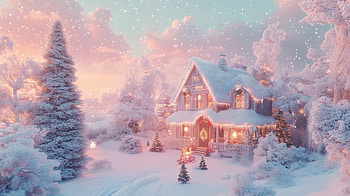 Pastel Christmas Aesthetic, christmas aesthetic, Pastel Color HD wallpaper
