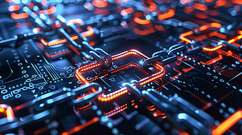 High-Definition Blockchain Network - Technology Chain Theme, technology, Blockchain, chain HD wallpaper