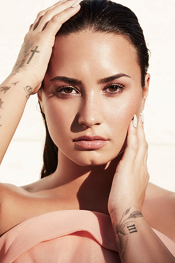 Demi Lovato, singer, face HD phone wallpaper