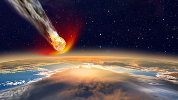 Earth's atmosphere, Meteors HD wallpaper