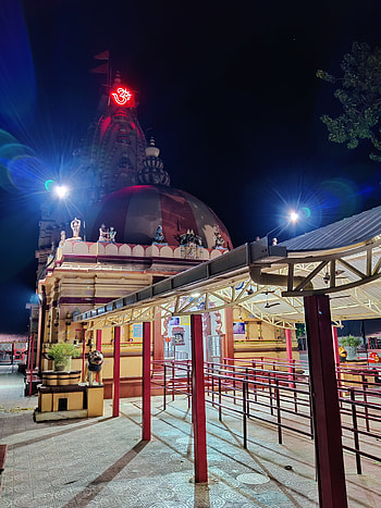 Mahadev, midnight, Temple HD phone wallpaper
