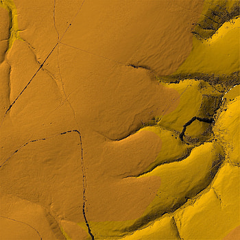 Nature, View From Above, Relief, Hills, Cracks, Crack HD phone wallpaper