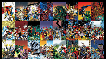 Thor — God of Thunder Comic Collage, Comic, Thor HD wallpaper