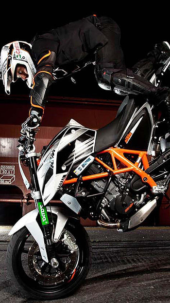 Ktm Bike, Stunt HD phone wallpaper