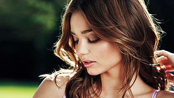 * Beautiful Miranda *, model, beautiful woman, eyes, cute, girl, make up, miranda kerr, face, lips, hair, lovely HD wallpaper