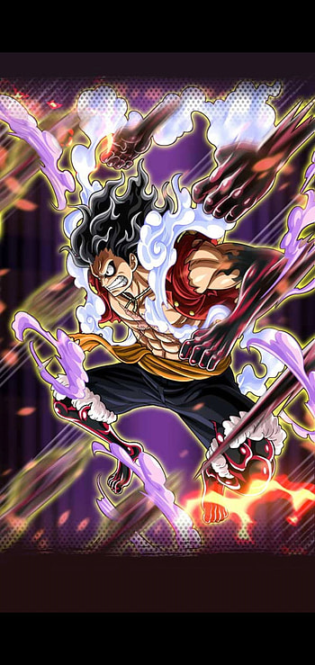 Snake man Luffy, art, pirate, fictional character, japan, One pice, anime, gum HD phone wallpaper