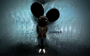 deadmau5, awsome, wall, mau5, black HD wallpaper