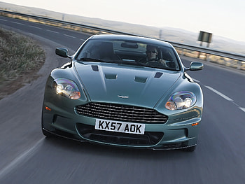 Aston Martin, Cars, Asphalt, Front View, Dbs, 2008 HD wallpaper