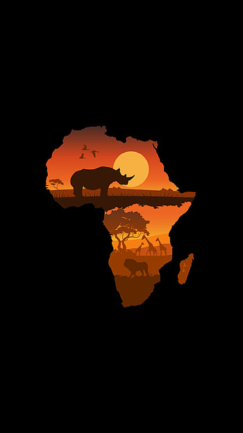 Africa wildlife safari, Artistic , Stunning backgrounds, Exotic animal sightings HD phone wallpaper