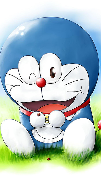 Shy doremon, cartoon HD phone wallpaper