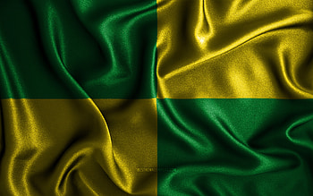 Pastaza flag, , silk wavy flags, ecuadorian provinces, Day of Pastaza, fabric flags, Flag of Pastaza, 3D art, Pastaza, Provinces of Ecuador, Pastaza 3D flag, Ecuador HD wallpaper