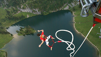 Bungee jump , High definition backgrounds, Adrenaline-filled, Exciting adventure HD wallpaper
