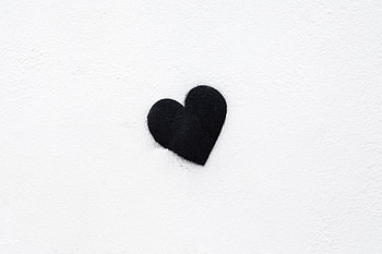 Love, Minimalism, Bw, Chb, Heart HD wallpaper