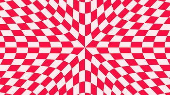 Red Infinity Illusion HD wallpaper