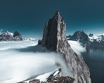 Sea Of Clouds Mountains , sea-of-clouds, mountains, nature HD wallpaper