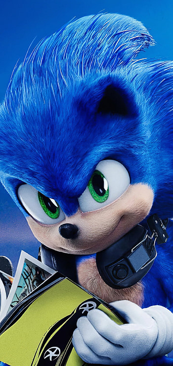 Sonic the Hedgehog Movie: Dynamic Hero, movie, Sonic the Hedgehog HD phone wallpaper