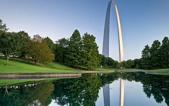 St. Louis Arch, backgrounds, Landmark attraction, Gateway to the West HD wallpaper