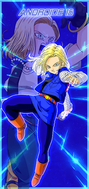 Androide 18 DBZ, Androide 18, Goku, Androide18, DragonBall, Androide17, DragonBallSuper, Vegeta, DragonBallZ, Cell HD phone wallpaper