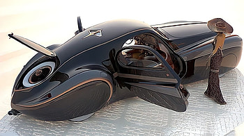 1939 Duesenberg Coupé Simone Midnight Ghost, ghost, vintage, midnight, car, oldie HD wallpaper