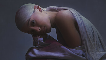 Ariana Grande, Celebrity, Actress, American, Long Hair, White Hair HD wallpaper