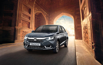 Honda Amaze, motion blur, 2021 cars, compact cars, japanese cars, 2021 Honda Amaze, Honda HD wallpaper
