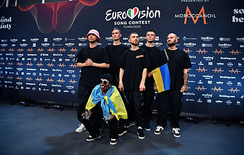 Ukrainian Kalush Orchestra, Eurovision sweep, Public support, Daily Sabah HD wallpaper