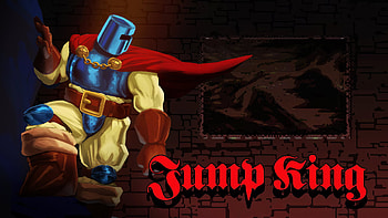 Jump King Key Art Banner, video game HD wallpaper
