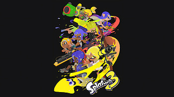 Splatoon 3 : Ultimate Ink Battle Scene, Splatoon 3 HD wallpaper