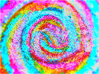 freakyness, blue, colors, spiral, orange, chalk, swirl, pink, rainbow, bright, yellow, red HD wallpaper