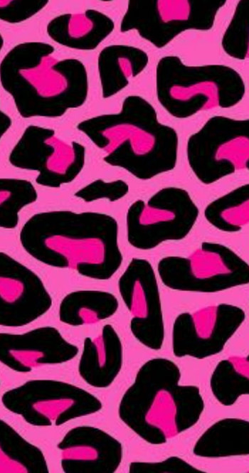 Pink leopard design, magenta HD phone wallpaper