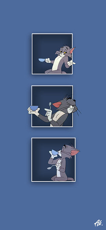 Tom_aesthetic, aesthetic, trending, , art, tom, cartoon, trend, andriodwallapper, tomandjerry HD phone wallpaper