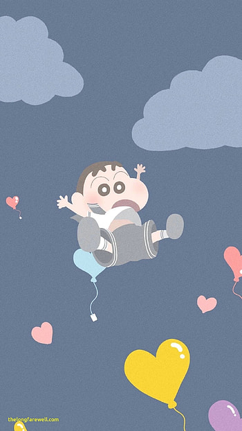Shinchan Wala, Cartoon Background HD phone wallpaper