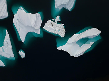 Nature, Water, Ice, Frozen, Cold, Ice Floes HD wallpaper